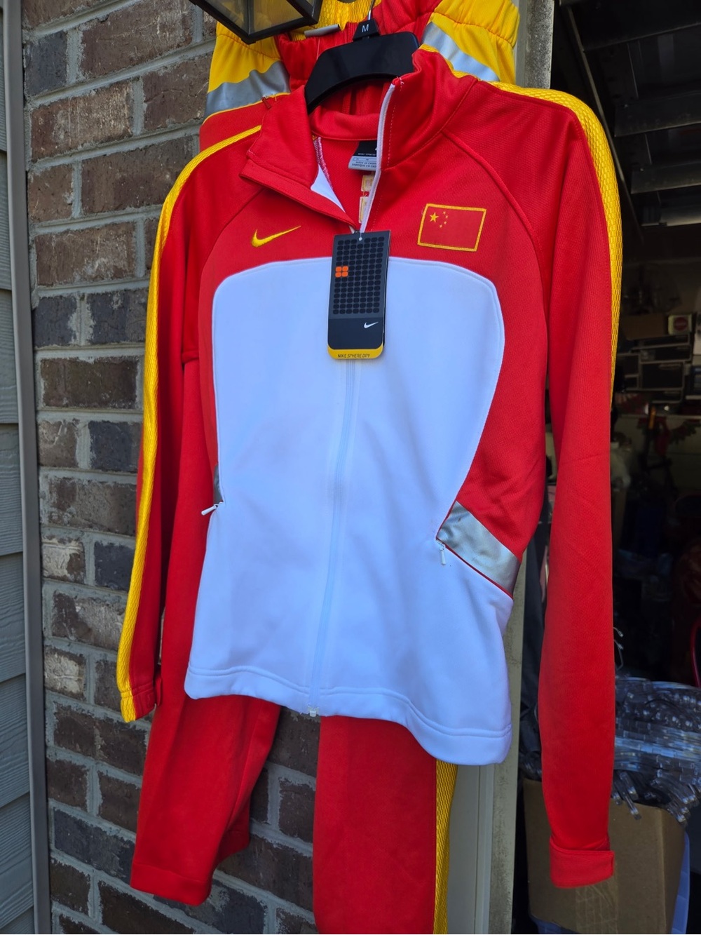 Nike Red, White & Yellow outfit
